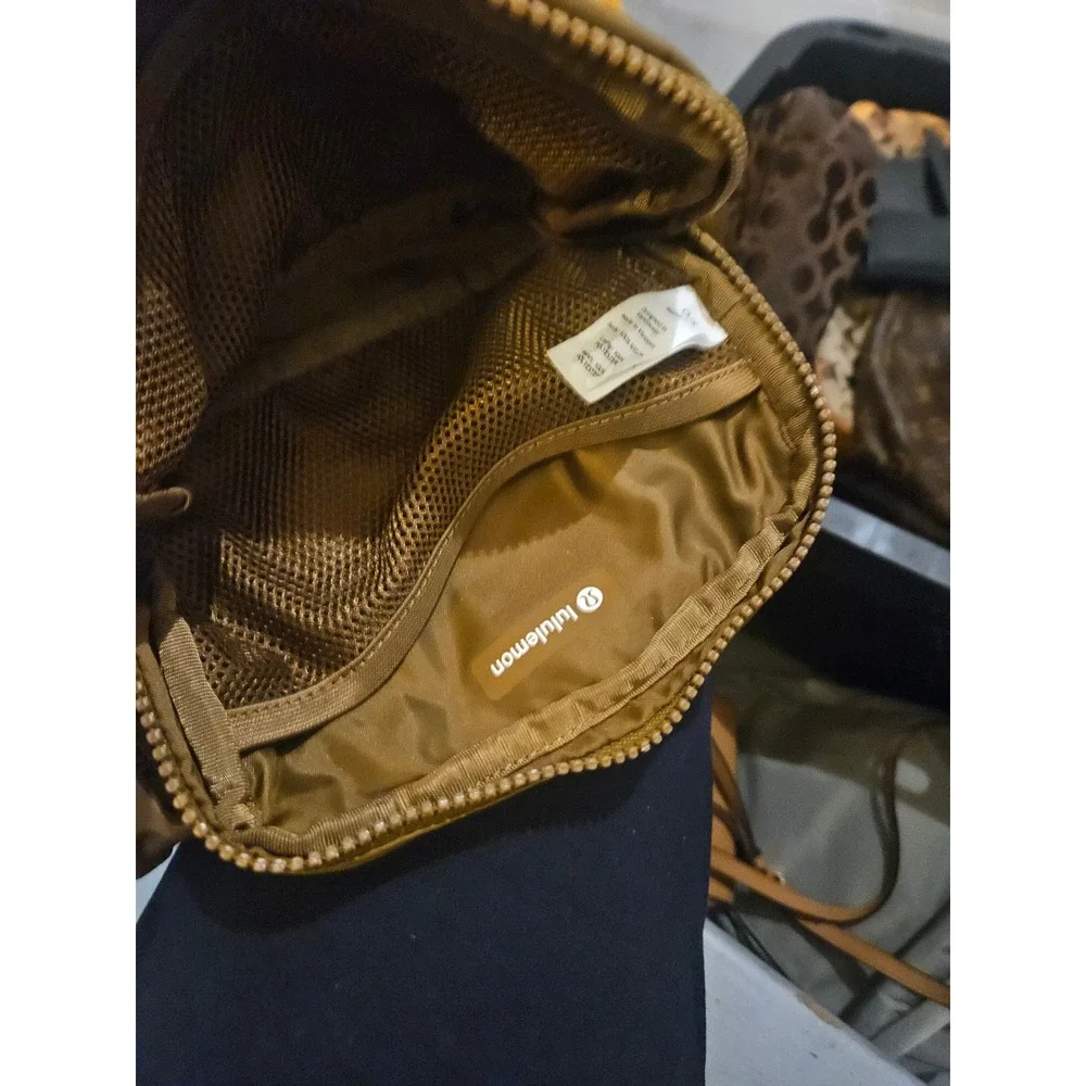 Lululemon Everywhere Belt Bag 1L Burnt Caramel Bronze Green Crossbody Fanny Pack